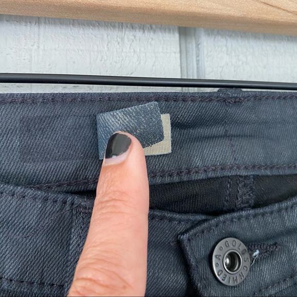 AG Adriano Goldschmied Moto Ankle Zip Leggings - Picture 9 of 9